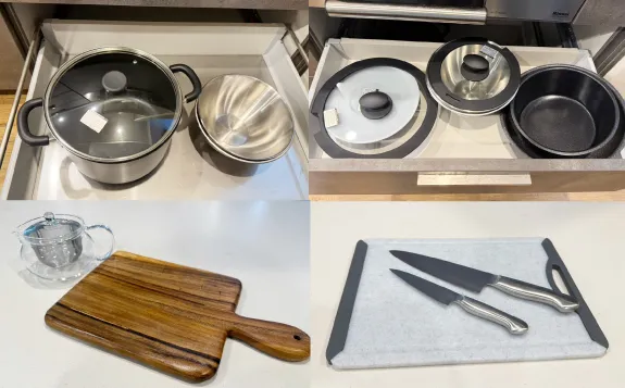 沖縄恩納村の貸切ヴィラONNA RESORT Nakadomariのキッチン用品